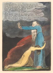 Europa. Eine Prophezeiung, Tafel 9, Erhebe dich, O Rintrah... (Bentley 11)